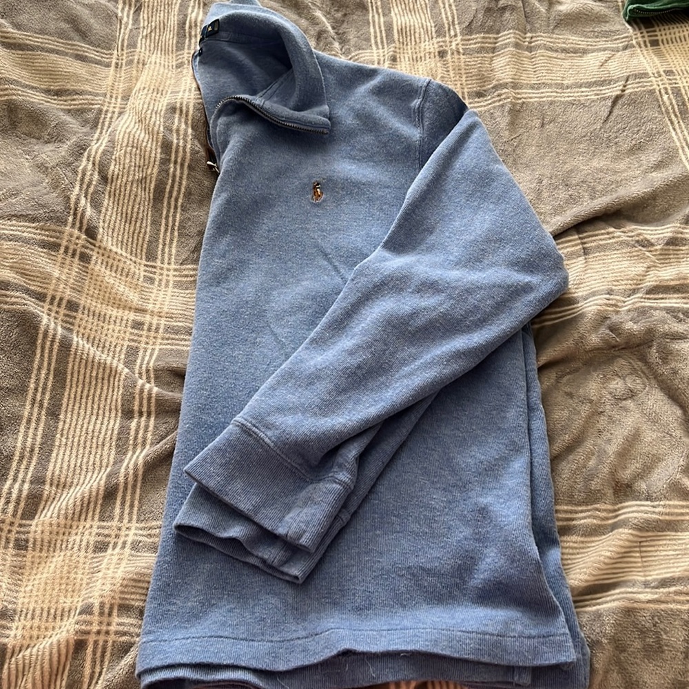 Ralph Lauren 3/4 zip pull over